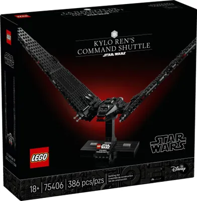 Produktbild von LEGO Star Wars Kylo Rens Kommandoshuttle, Bausatz, 18 Jahr(e), Kunststoff, 386 Stück(e), 674 g