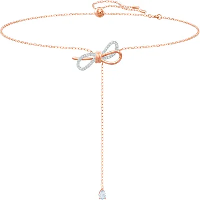 Produktbild von Swarovski Halskette Lifelong Bow Uni rosegold 5447082