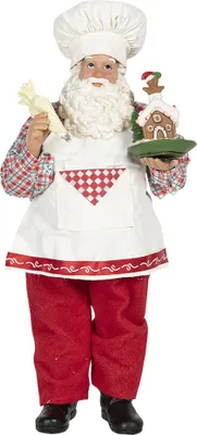 Zdjęcie produktu dla Clayre & Eef Ozdoba świąteczna 64648 wielokolorowa 13x10x28 cm