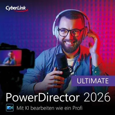 Obrázok produktu pre Cyberlink PowerDirector 2026 Ultimate / 1ks / trvalá licencia / licencia e-mailom