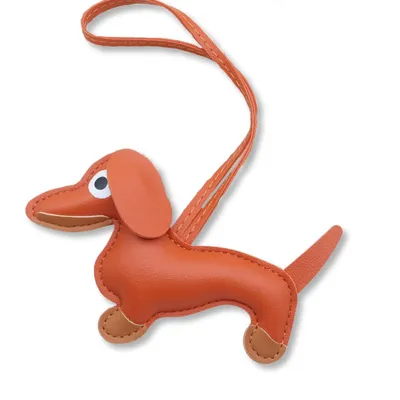 Produktbild von Dackelanhänger Taschenanhänger Dackel – Taschenanhänger Hund in Dackel-Stil