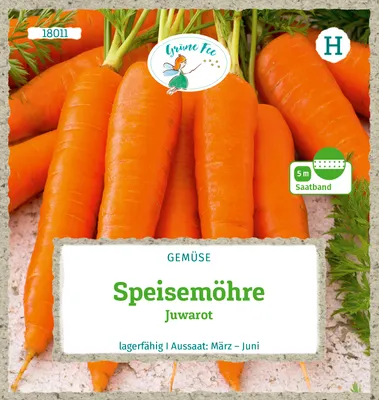 Produktbild von Grüne Fee - Speisemöhre Juwarot Saatband 5 m Samen - 18011