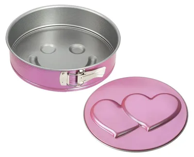 Obrázek produktu pro Zenker 7478, Dortová forma, Kulatý, 230 °C, Růžová, Ocel, Německo