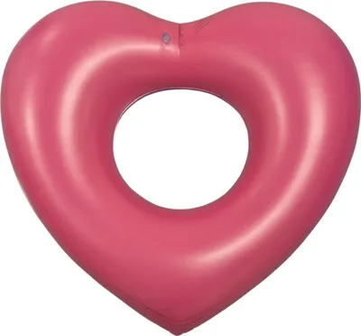Immagine prodotto di Swim Essentials, galleggiante a forma di cuore, 90 cm, rosso-lilla. Galleggiante, cerchio galleggiante, ausilio per il nuoto