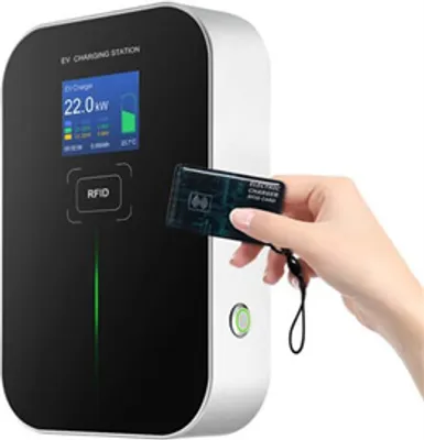 Obrázek produktu pro Wallbox SAPRO  SAP20-RFID 22kW, Typ2, 400V,  32A , EV nabíjecí stanice s kartou RFID