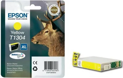 Produktbild von Epson Tintenpatrone yellow DURABrite T 130           T 1304