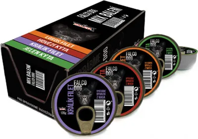 Produktbild von FALCO DOG mix balenie 8 x 120 g