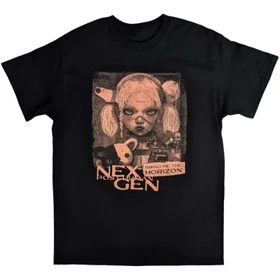 Obrázek produktu pro Bring Me The Horizon Distressed Nex Gen Black S Tričko