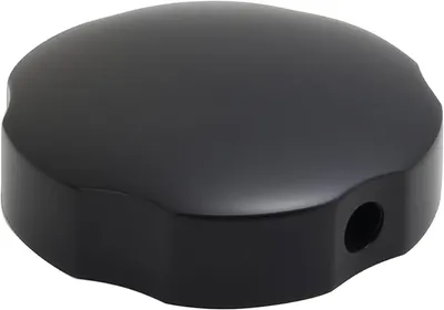 Image de Bouton de robinet de baignoire en laiton noir, 74 mm, avec protection anti-débordement