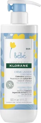Produktbild von Klorane Baby Reinigungscreme (500ml)