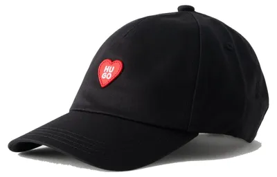 Zdjęcie produktu dla HUGO czapka z daszkiem Cara Valentine czarna 50557038-002