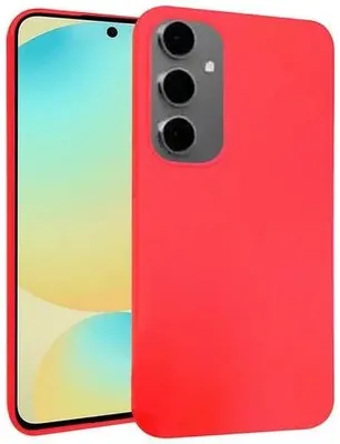 Obrázok produktu pre Červené puzdro Candy pre telefón Samsung Galaxy S24 FE