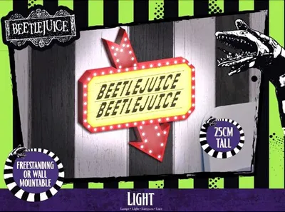 Immagine prodotto di Merc LUMINAIRE Beetlejuice Paladone - Paladone - (Merchandise / Merch Lights/Tazze)