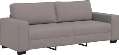 Produktbild von 3-Sitzer-Sofa Taupe 220x77x82 cm Stoff