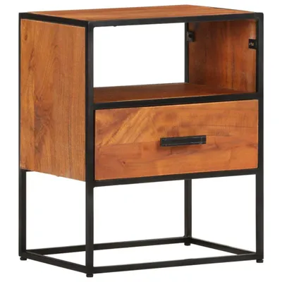 Produktbild von Nachttisch 40x30x50 cm Massivholz Akazie