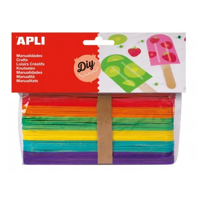 Produktbild von Apli Stock Stock 150x18mm sortierte Farben -40u-.