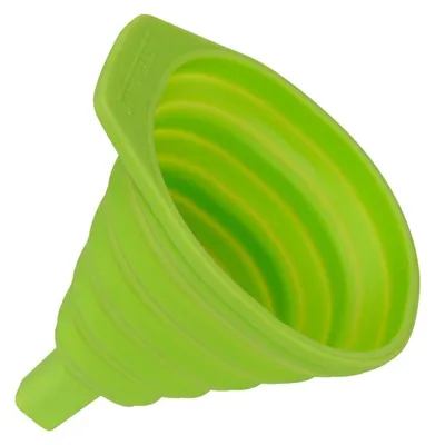 Immagine prodotto di FACKELMANN 42730 Imbuto in silicone | pieghevole | lavabile in lavastoviglie | verde