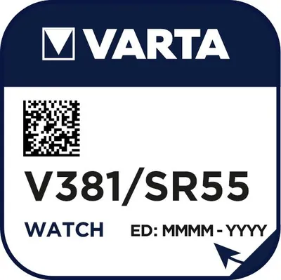 Produktbild von Varta 381 Uhrenbatterie SR1120SW Silberoxid 1,55 V Batterie - 1 Stück