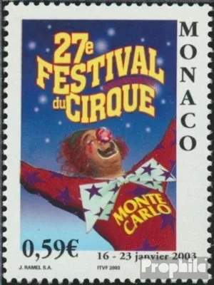 Produktbild von Briefmarken Monaco 2003 Mi 2636 (kompl.Ausg.) postfrisch Zirkusfestival