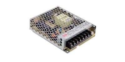 Produktbild von MEAN WELL LRS-100-12, 102 W, 85 - 264 V, 47 - 63 Hz, 1.2 - 1.9 A, 55 ms, 88%