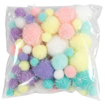 Immagine prodotto di Creativ Company CC Pom-Pom 15-40 mm Multi 75 pezzi