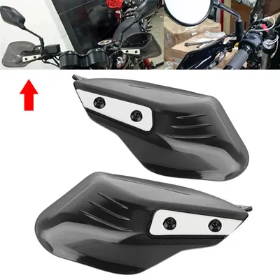 Obrázok produktu pre Chrániče rúk motocykla, ochrana riadidiel, ochranný kryt (čierny)