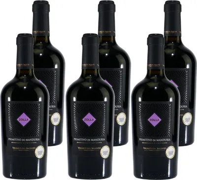 Produktbild von ZOLLA Primitivo di Manduria DOP   0,75 Ltr.