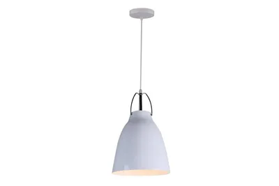 Produktbild von GTV - Pendelleuchte Deckenleuchte ORIENT, AC220-240V, 50/60Hz, 1*E27, IP20, DURCHM. 18,5 CM, einzeln, weiß