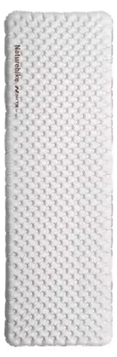 Image de Matelas de camping Naturehike Tuye R 5.8 Square Long Wide 196 x 64 x 7 cm argenté