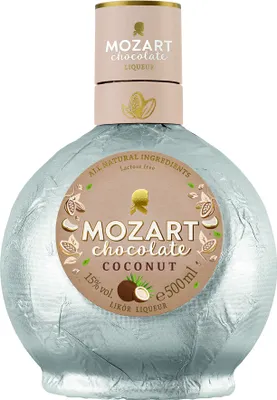 Produktbild von Mozart Chocolate Coconut Sahnelikör 15% Vol. 0,5l