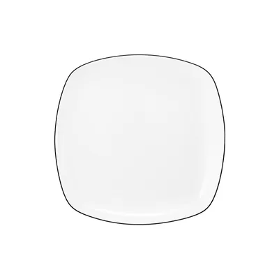 Produktbild von Seltmann Weiden Brotteller eckig 17,5 cm Lido Black Line 001.750525