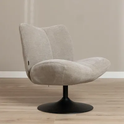 Produktbild von Bronx71 Sessel Lise drehbar Chenille taupe