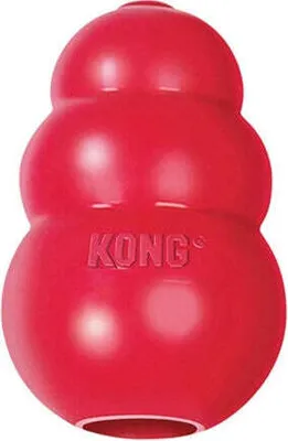 Obrázok produktu pre KONG Classic, Pes, Červená, Guma, Žuvanie, Aportovanie, Spojené štáty
