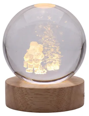 Obrázok produktu pre Stolná lampa Clayre & Eef, hnedá, drevená