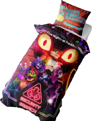 Image de Five Nights At Freddys - "Security Breach", linge de lit, réversible TC167 (lit simple) (Multicolore)
