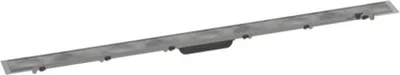 Produktbild von hansgrohe RainDrain Rock Fertigset Duschrinne 1200mm, kürzbar und befliesbar, 56034000