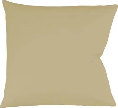Produktbild von sleepling – Satin Kissenbezug, 100% seidig weiche Baumwolle, 80x80 cm, beige