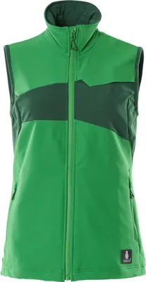 Produktbild von MASCOT 18375-511-33303-3XL, Weste, Frau, 3XL, 120 cm, Elastolefin, Polyester, 275 g/m²