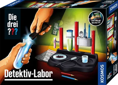Produktbild von Kosmos Die drei ??? Detektiv-Labor, Experimentier-Set, Chemie, 8 Jahr(e)