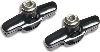 Produktbild von Massi Campagnolo Komplette Felgenbremsbeläge Schwarz  Schwarz One Size