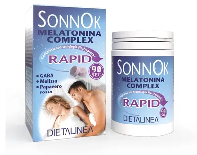 Immagine prodotto di Dietalinea Sonnok Melatonina Rapid 60 Compresse