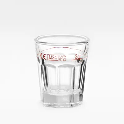 Immagine prodotto di Van Well bicchieri da shot tumbler LAHNSTEIN 2 cl calibrati set di 24