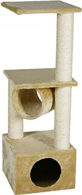 Immagine prodotto di Torre per gatti a più livelli - beige - per gatti - 1 pezzo - 103 cm