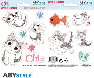 Produktbild von CHI - Stickers - 16x11cm/ 2 sheets - Chi