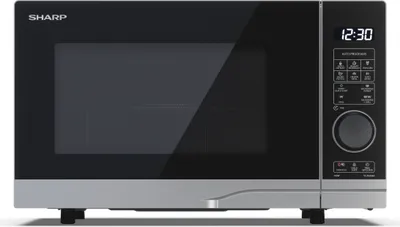Immagine prodotto di Sharp YC-PG204AE-S forno a microonde Argento Microonde combinato Superficie piana 20 L 700 W