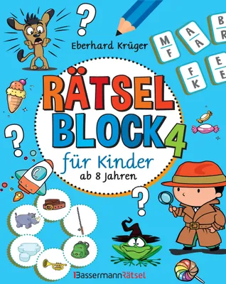 Produktbild von Rätselblock 4 für Kinder ab 8 Jahren (5 Exemplare à 3,99)