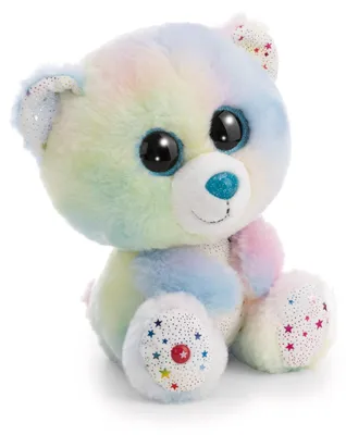 Produktbild von NICI Plüsch GLUBSCHIS Bär Regenbogen Snoomi schlenkernd 25cm