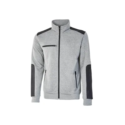 Produktbild von U-Power Sweatshirt-Jacke Snug, Farbe:grey silver, Größe:L