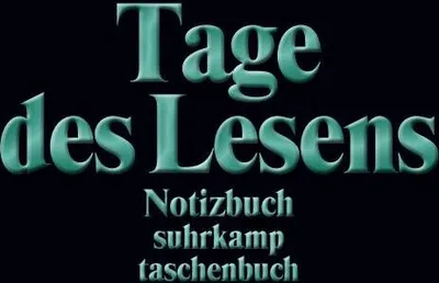 Produktbild von Notizbuch suhrkamp taschenbuch. Tage des Lesens