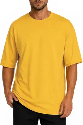 Produktbild von Reichstadt Herren Relaxed Fit T-Shirt 24RS058 Yellow M